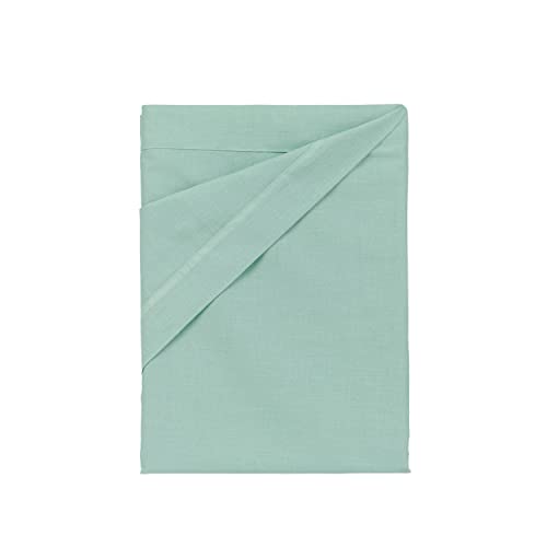 PimpamTex – Juego de Sábanas Lisas 100% Algodón para Cama – (Verde Tiffany, Cama 90)