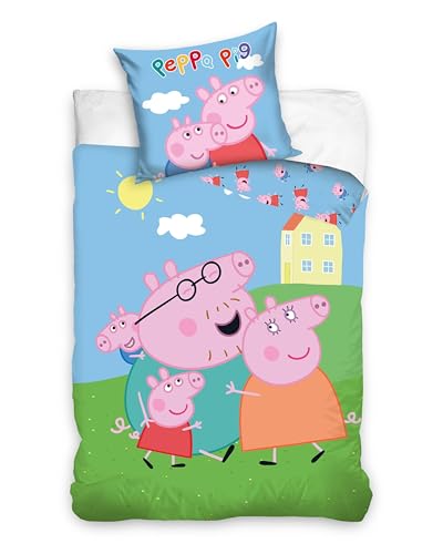 Ropa de cama Peppa Pig 135 x 200 · Ropa de cama infantil para niñas y niños · 2 piezas · Peppa Pig &...